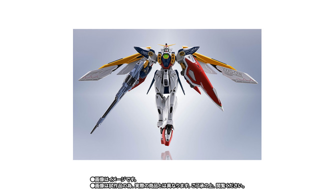「ウイングガンダム」がMETAL ROBOT魂に飛翔！翼の先端にオリジナルのスライドギミック搭載、ダイナミックなポーズが決まる