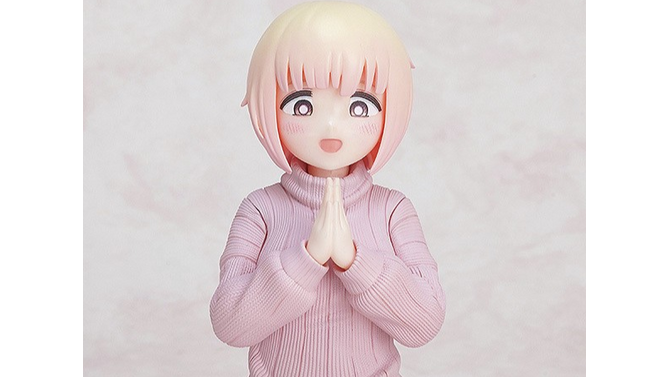 ムチムチニット&黒タイツの質感がバッチリ再現…！「ドカ食いダイスキ！もちづきさん」まさかの立体化