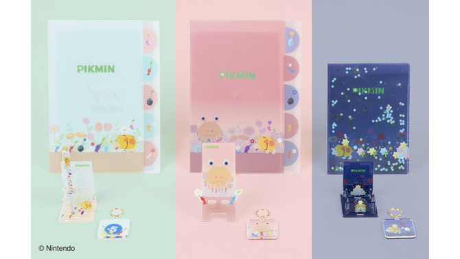 『ピクミン』文具雑貨第2弾が7月下旬より発売！「あさ・ゆうぐれ・よる」「はこぶ・あつまれ・ちらばり」2種のデザインテーマでラインナップ