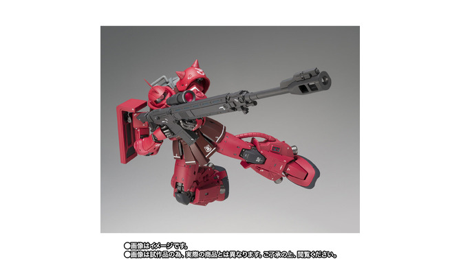 「シャア専用高機動型ザクII」がG.F.F.M.C.で立体化！“大人の鑑賞に堪えうる商品”を目指し、造形と彩色にこだわった決定版