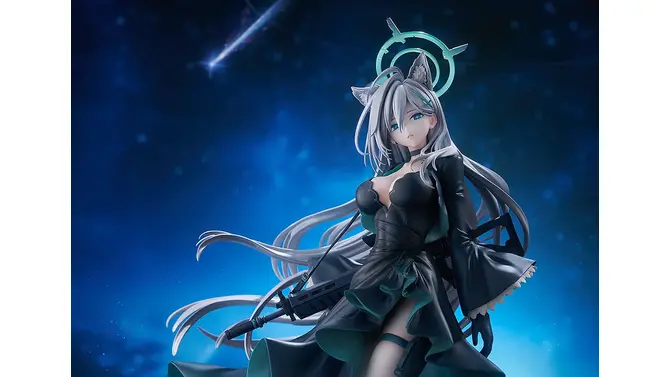 『ブルアカ』もうひとりのシロコ「シロコ＊テラー」フィギュアがクール！黒く艶やかなドレス、銀髪や冷たい眼差しまで再現