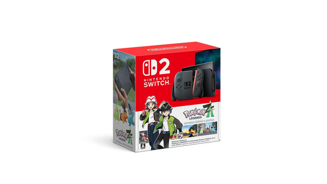 「スイッチ2 ポケモンレジェンズZ-A セット」がポケセンオンラインで抽選開始！ここだけの特典「オリジナルアートブック」も付属