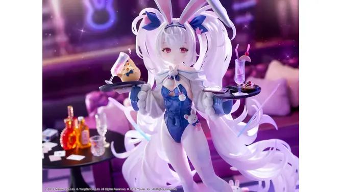 バニースーツ姿が可愛い！『アズレン』より「ラフィーII」が着せ替え「うとうとビジーデー」姿で立体化