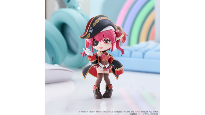 「ホロライブ」白上フブキ、宝鐘マリンら5人がデフォルメフィギュア化！手のひらサイズで可愛い「PalVerse」予約開始