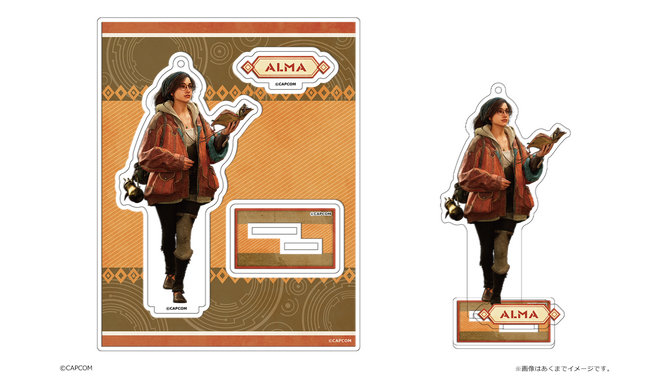 『モンハンワイルズ』アルマ、ジェマのアクリルフィギュアが‘登場！作中の武器アイコンも“メタルピンズ”に