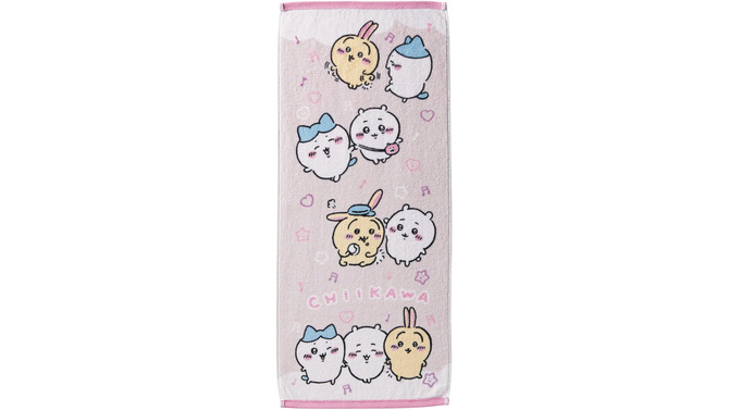 ちいかわフェイスタオルが21％OFF！かわいくて肌触りも抜群の綿100％タオル