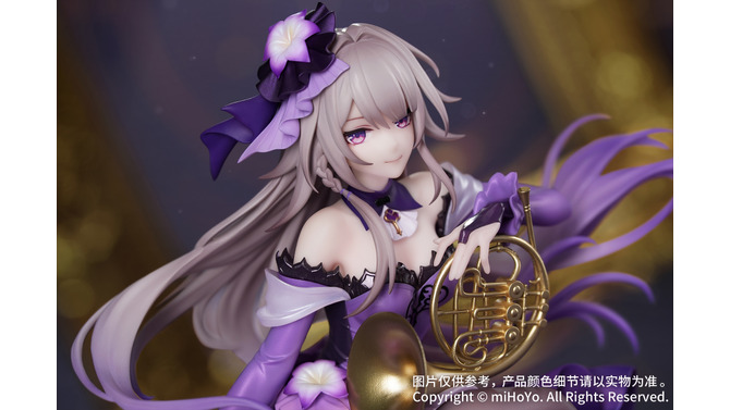 『崩壊：スターレイル』から「マダム・ヘルタ」がフィギュア化！メタリック塗装の台座は楽譜をかたどったレリーフ仕様