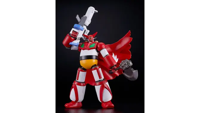 OVA版「ゲッター1」可動プラモデルが最高にカッコイイ！トマホークやマシンガン、躍動感あるゲッターウイングでポーズが決まる