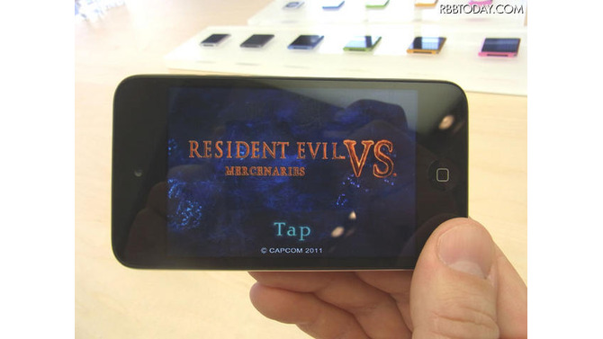 アップルiPod touchのゲーム戦略 2月発売予定の「Resident Evil vs. Mercenaries」（バイオハザード）