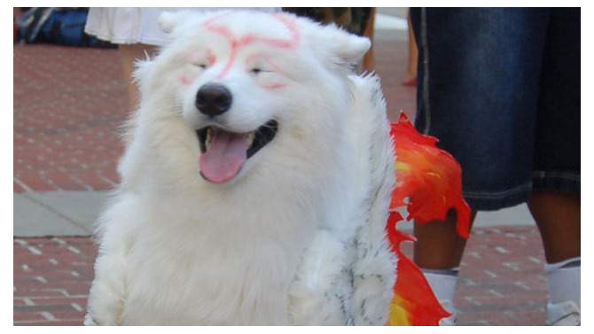 超キュートな『大神』アマテラスコスプレ