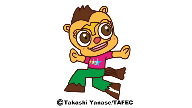 東京国際アニメフェア2012 10代目公式キャラクター「アット君」