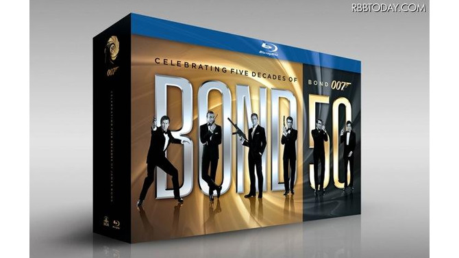 007　製作50周年記念版　ブルーレイBOX