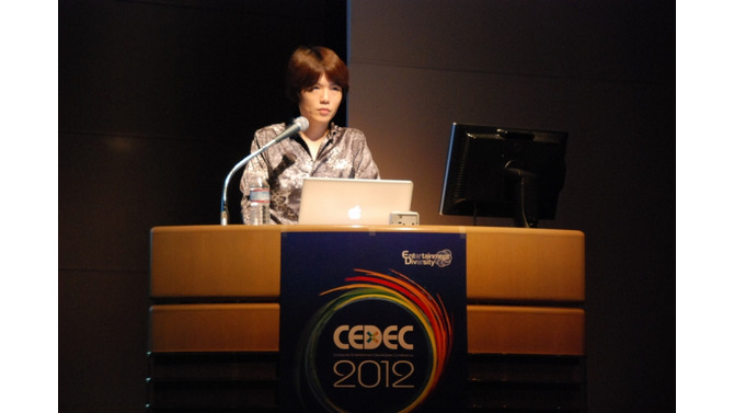 【CEDEC 2012】桜井政博氏が問い掛ける「あなたはなぜゲームを作るのか」
