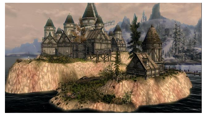 『ゼルダの伝説～風のタクト』のタウラ島を再現した『Skyrim』のMODが凄い