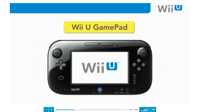 ついにヴェールを脱いだ｢Wii U GamePad｣、その機能・性能に迫る
