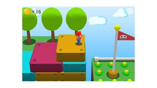 『スーパーマリオ3Dランド』にそっくりなアプリがApp Storeに ― 見た目もゲーム性も類似