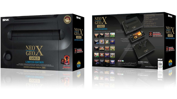 ｢NEOGEO X GOLD SYSTEM｣外箱