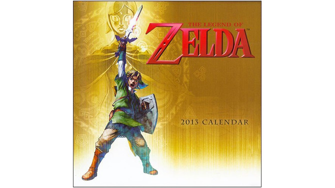 The Legend of Zelda 2013 Wall Calendar