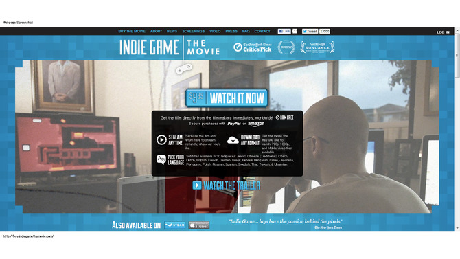 Indle Game: The Movie 公式