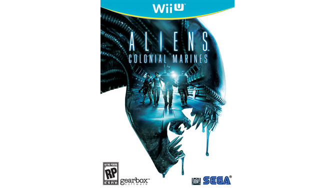 Wii U版『Aliens: Colonial Marines』パッケージ