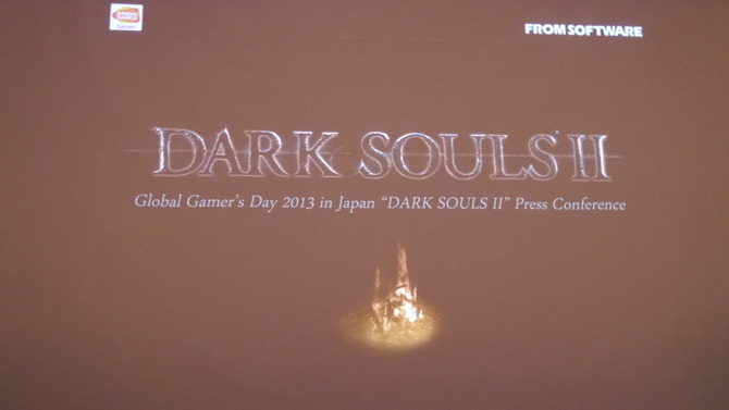 Global Gamer's Day 2013 in Japan DARK SOULS II Press Conference