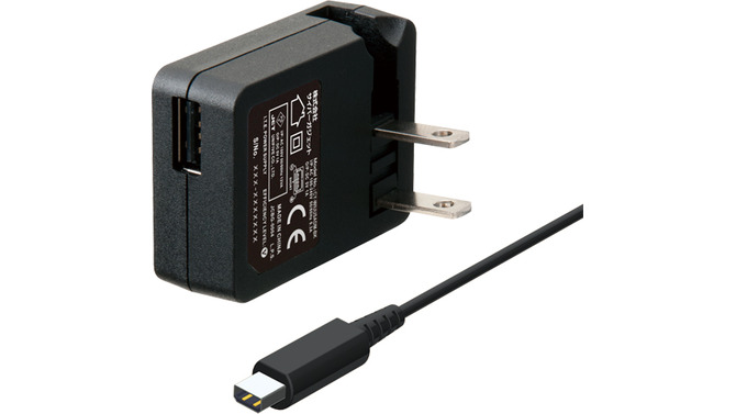 USB接続で汎用性も高いWii U GamePad用ACアダプター登場