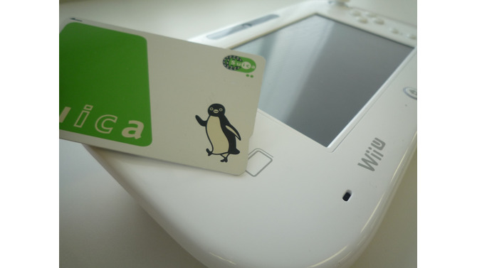 NFCはここをタッチ