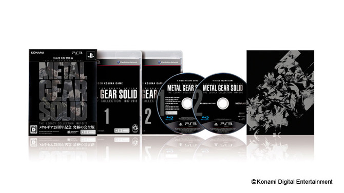 『METAL GEAR SOLID THE LEGACY COLLECTION』7月11日発売、ゲーム8本＋映像2本収録