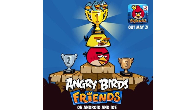 ソーシャルゲーム版Angry Birds『Angry Birds Friends』リリース