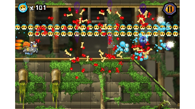 『Hell Yeah!? Pocket Inferno』プレイ画面