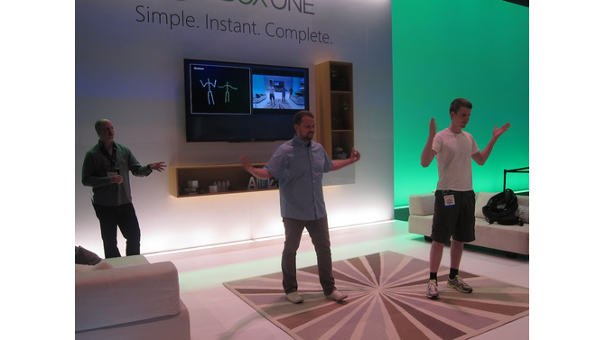 【E3 2013】コアゲーマーにこそ注目してほしいKinect2、その脅威の性能とは