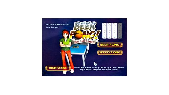 Frat Party Games - Beer Pong