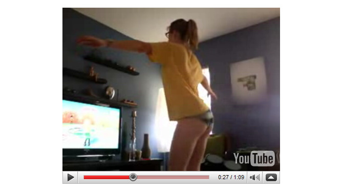 ちょっとセクシーな「Wii Fit Girl」が話題に―YouTubeで260万回再生
