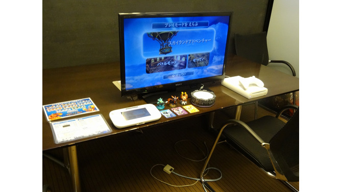 イベント会場の試遊