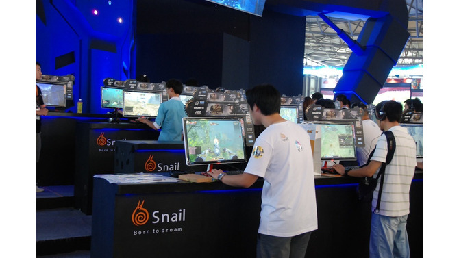 【China Joy 2013】スチームパンク風RPG『黒丸』で硬派に攻めるスネイルゲームブース