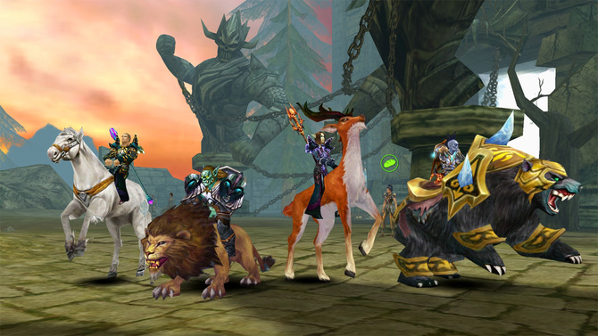 モバイルで人気の『オーダー＆カオス オンライン』、OUYA初のMMORPGとして基本無料配信が決定