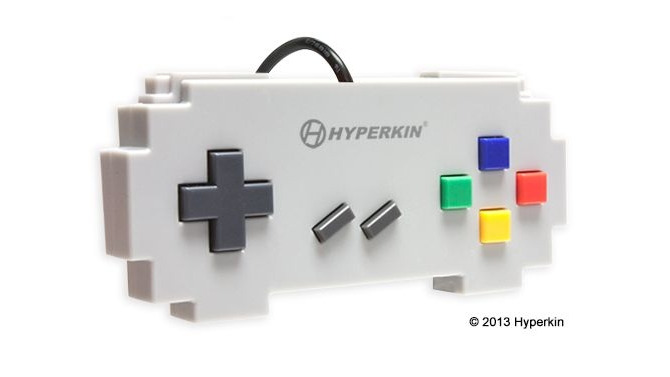 Hyperkinがスーファミライクのピクセルアートコントローラーをリリース