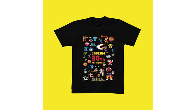 CAPCOM 30th Tシャツ 80’s