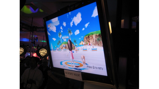 【E3 2008】MotionPlusの本領発揮、Wii『Wii Sports Resort』プレイレポート