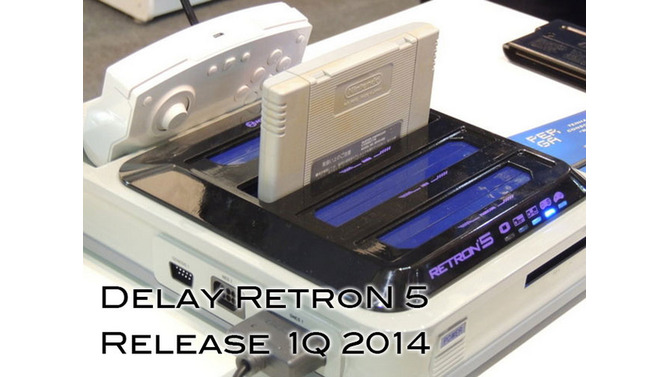 レトロゲームハード互換機“RetroN 5”の発売日が2014年のQ1に延期