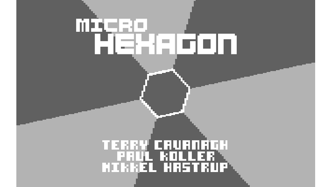 『Super Hexagon』ならぬ『Micro Hexagon』！16KBに現代の技術を詰め込むコモドール64作品コンペ