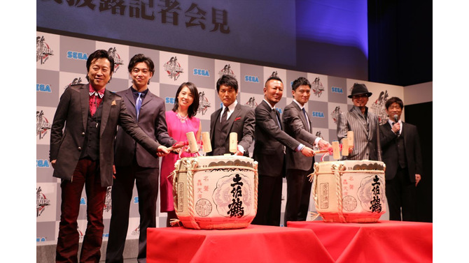 名越総監督喜びの声！豪華キャスト陣もかけつけた『龍が如く 維新！』完成披露記者会見をレポート
