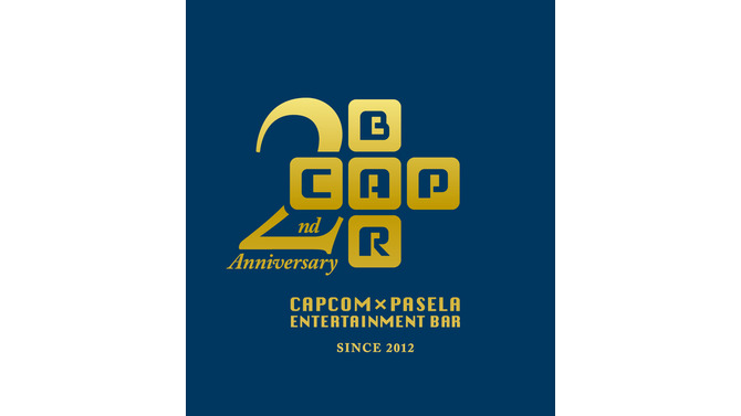 カプコンバー2周年記念ロゴ
