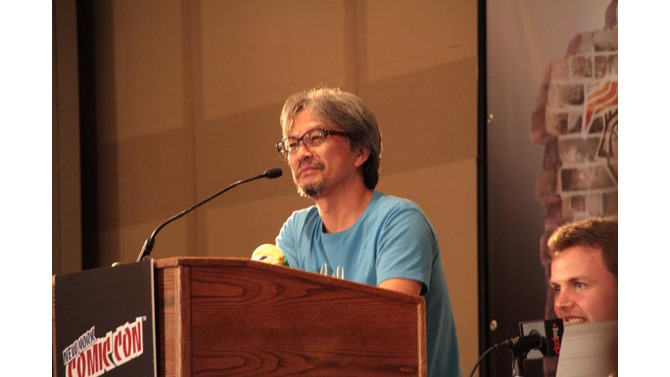 青沼英二氏（2013年10月 NYコミコンにて）