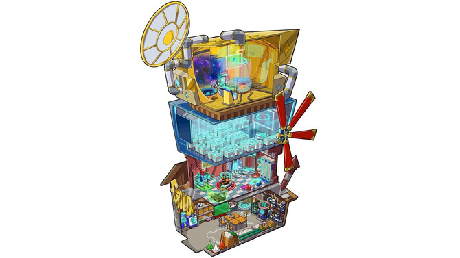 主人公の拠点となる、ゴールドベース