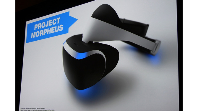 【GDC 2014】ソニー、PS4対応のVRヘッドセット「Project Morpheus」を発表(速報)