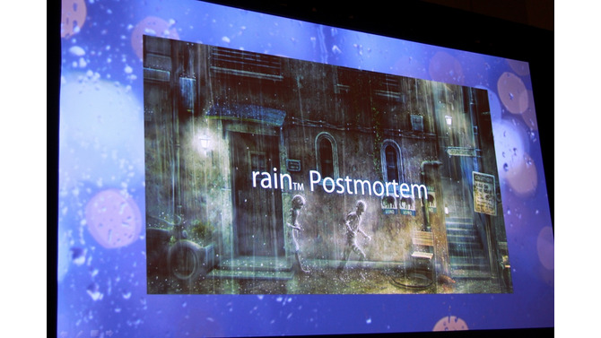 【GDC 2014】震災がゲームを変えた、SCE JAPAN STUDIO『rain』ポストモーテム