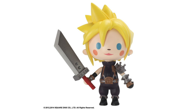 『シアトリズム FFCC』に登場するクラウド・ティファ・セフィロスのデフォルメフィギュアが発売決定