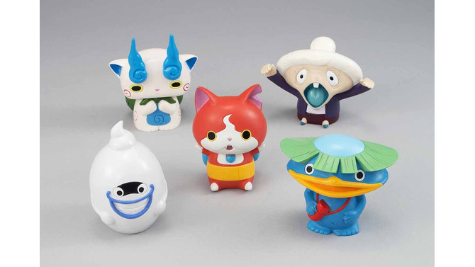 ジバニャンやウィスパーが立体化！コレクションフィギュア「キャラミニ 妖怪ウォッチ なにがでるかニャー？」4月下旬発売