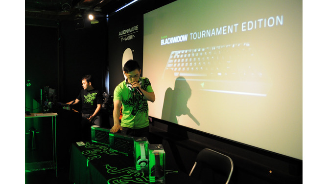 RazerGreenに染まった会場